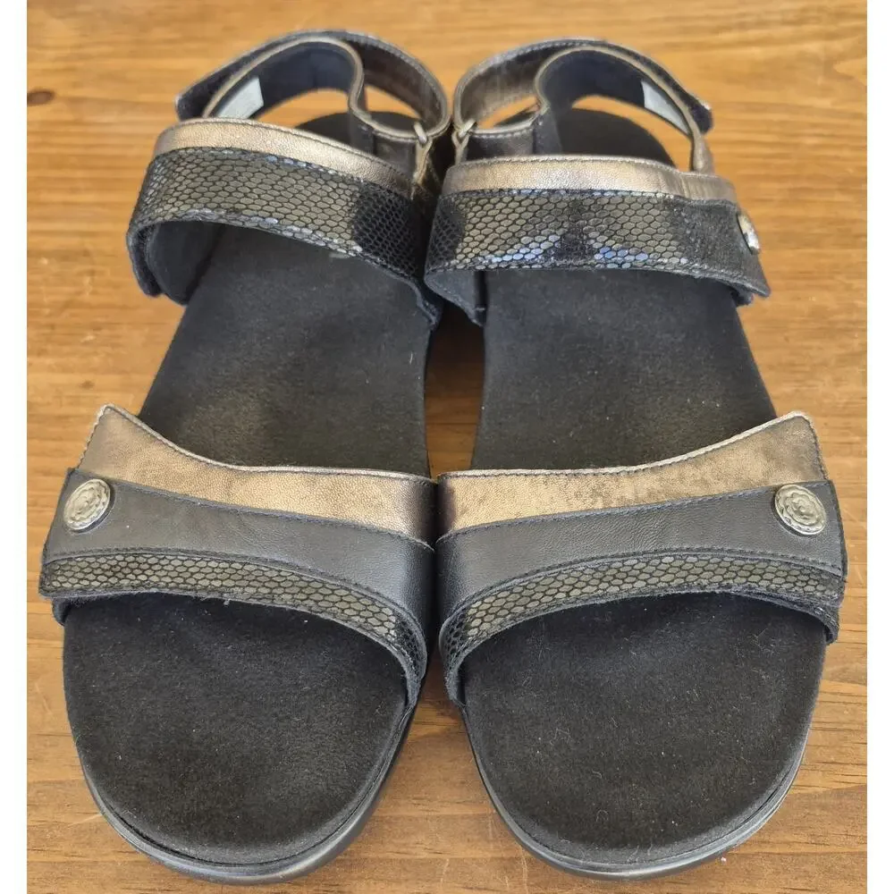 Aravon Katherine Adjustable Strap Sandals Women's Size 11